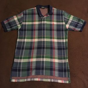 Men’s Polo Ralph Lauren Plaid Polo Shirt S